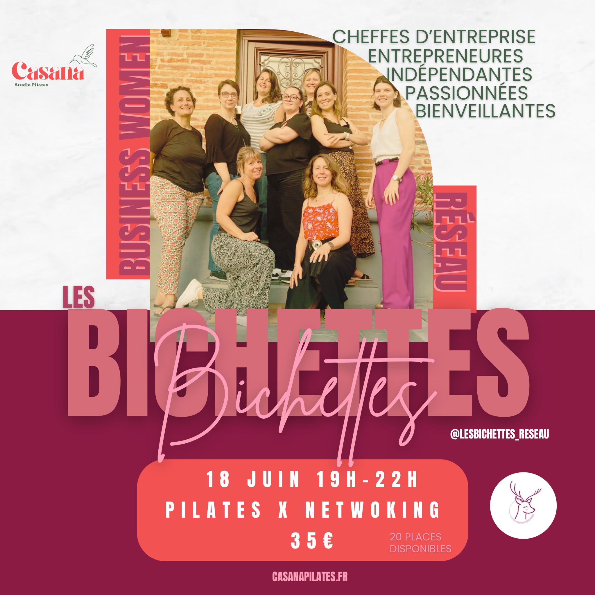 Atelier Les bichettes - Pilate x Networking
